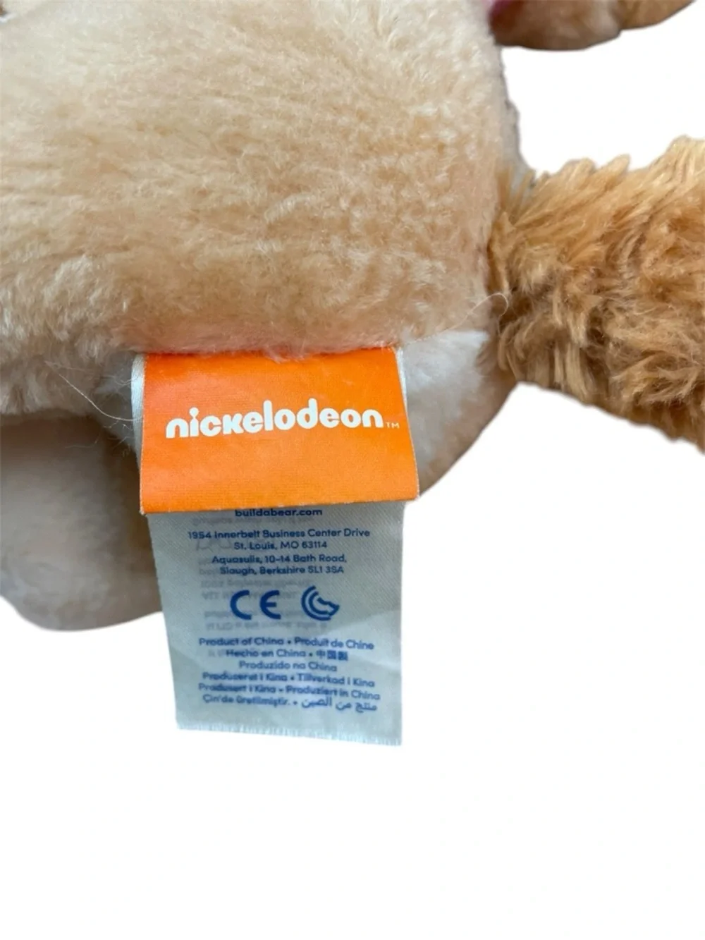 Build-A-Bear Plush Sky Paw Patrol Nickelodeon with Pink Collar Accent Plush - Picture 7 of 8